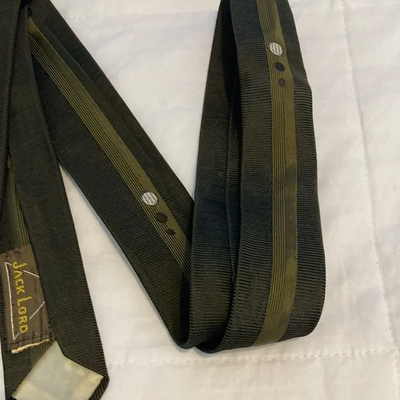 Vintage skinny tie with Jack Lord tag - Picture 3 of 4